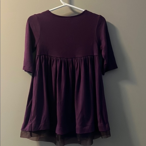 Y2K Gap Purple Kids Dress with Floral Detail - Picture 6 of 6